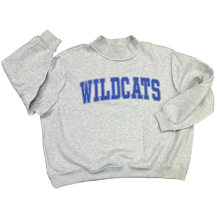 Bucketlist Women's Mock Neck Sweatshirt - Wildcats