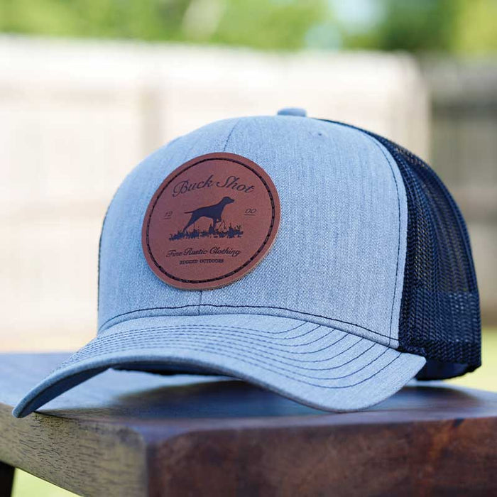 Buckshot Apparel Bird Dog Leather Patch Hat