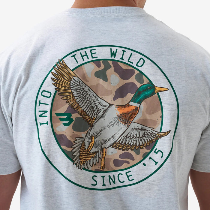 Burlebo Men's Camo Mallard Duck T-shirt