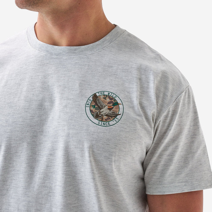 Burlebo Men's Camo Mallard Duck T-shirt