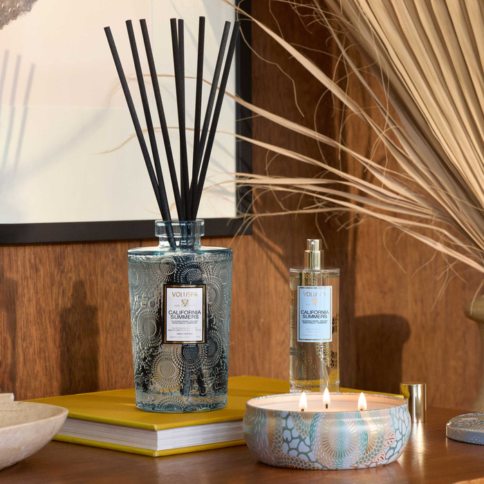 California Summers 3 Wick Tin Candle