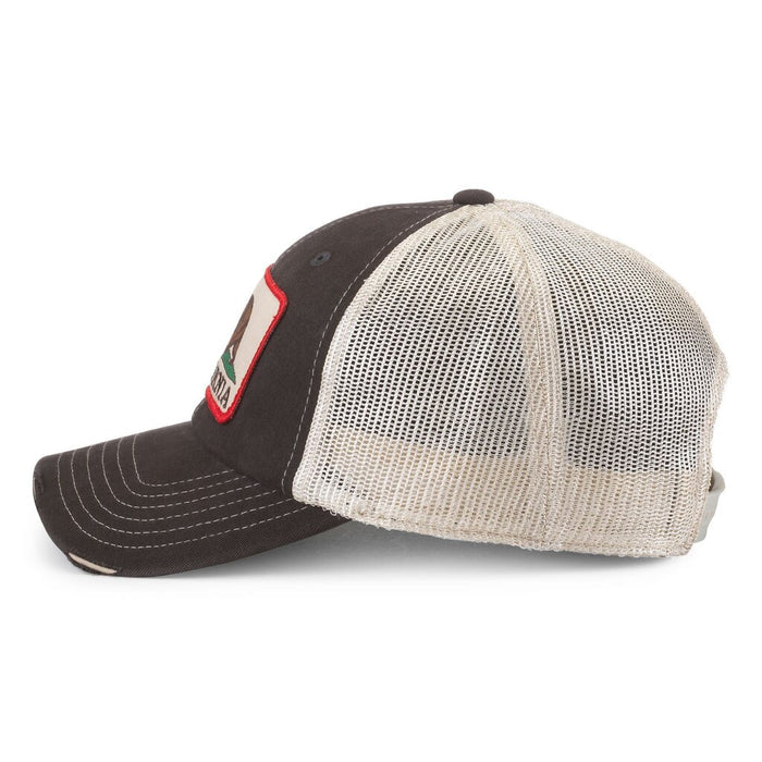 California Trucker Hat Orville - Black/Stone