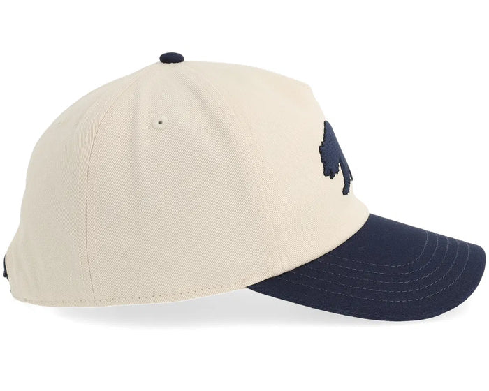 California Trucker Hat Roscoe -  Ivory/Navy