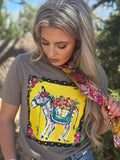 Callie Ann Stelter Hand Painted Burro