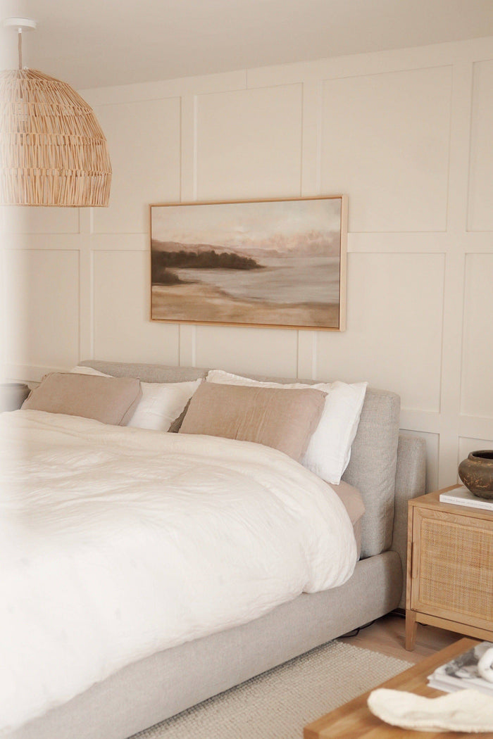 CALME SUR LA RIVE, canvas wall art print - Magnolia Lane co. Home + Garden + Gift