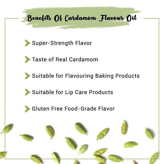 Cardamom Flavor Oil Benefits
