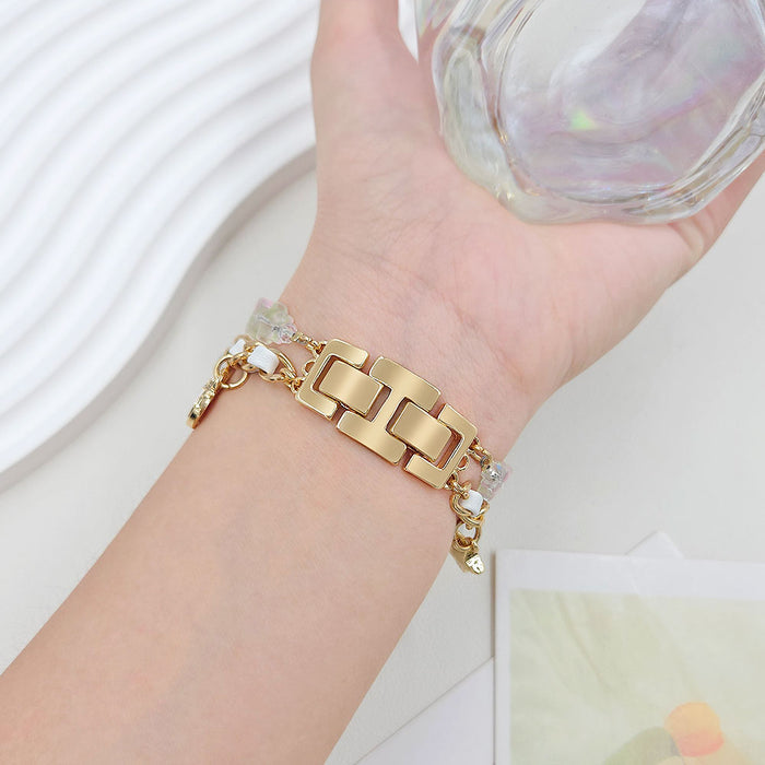 Celestial Crush Charm Steel Bracelet Band For Apple Watch â Made from luxe stainless steel with easy, hand-removable links, it's equal parts elegant and functional â perfect for date nights, starry...