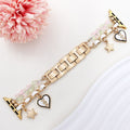 Celestial Crush Charm Steel Bracelet Band For Apple Watch â Made from luxe stainless steel with easy, hand-removable links, it's equal parts elegant and functional â perfect for date nights, starry...