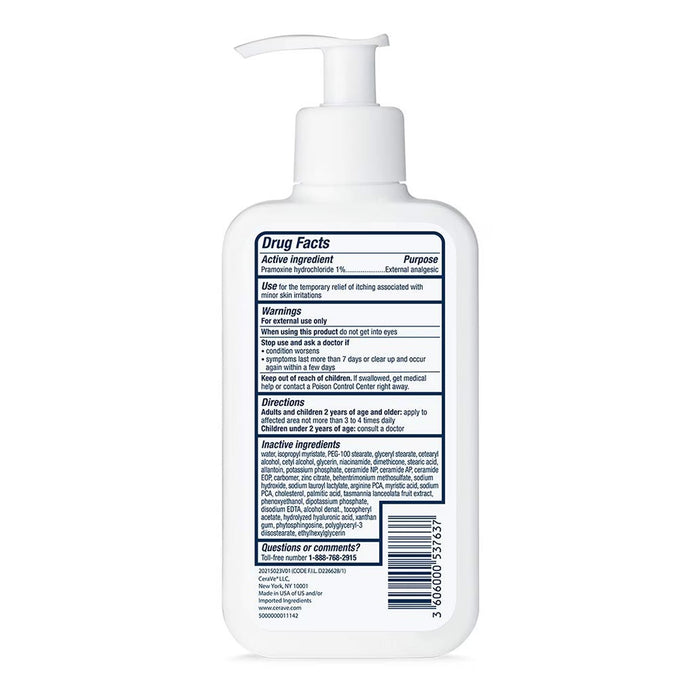 CeraVe Itch Relief Moisturizing Lotion 8 oz - 12 Pack