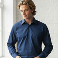 Chelsea LS metro long sleeve tapered fit poplin blend shirt