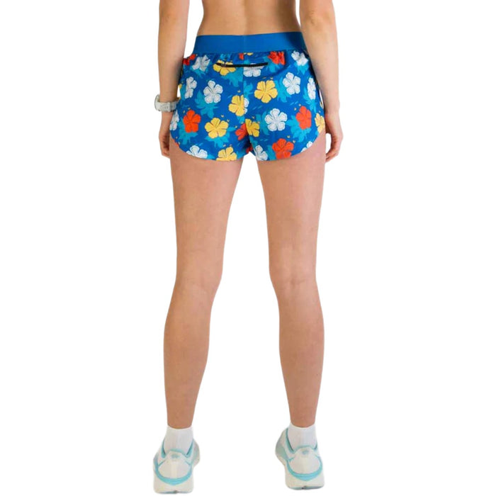ChicknLegs Women's Hawaiian Split Shorts 1.5"