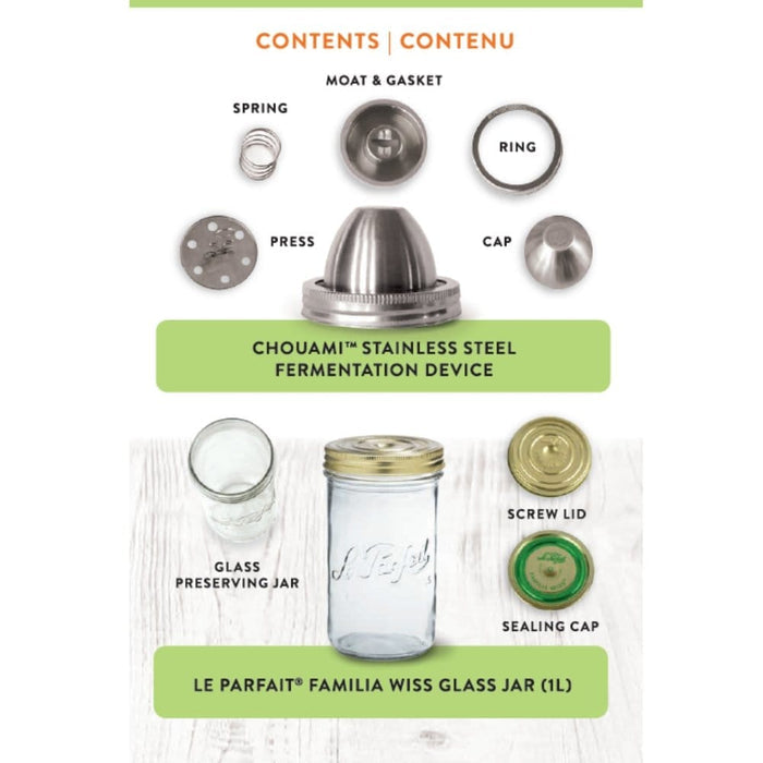 Le Parfait America ChouAmi Kit (Device with Jar)