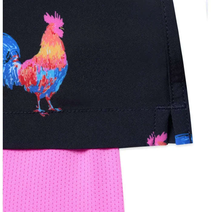 Chubbies Men's Cockadoodle Doozies Lined Swim Trunks - 4" inseam