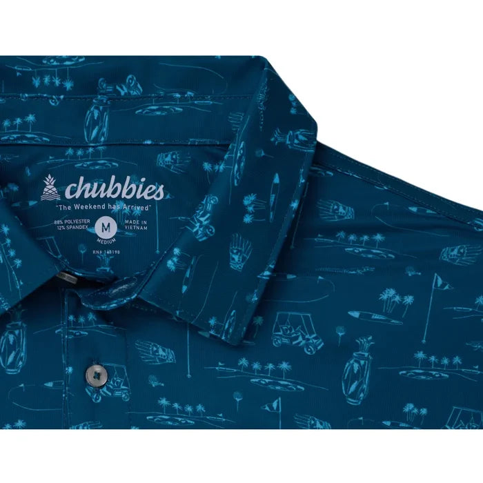 Chubbies Men's The Fair Wager Performance Polo