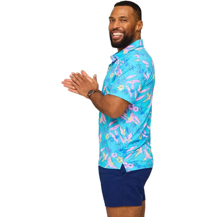 Chubbies Men's The Flock Party Performance Polo