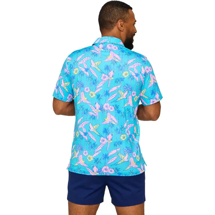 Chubbies Men's The Flock Party Performance Polo