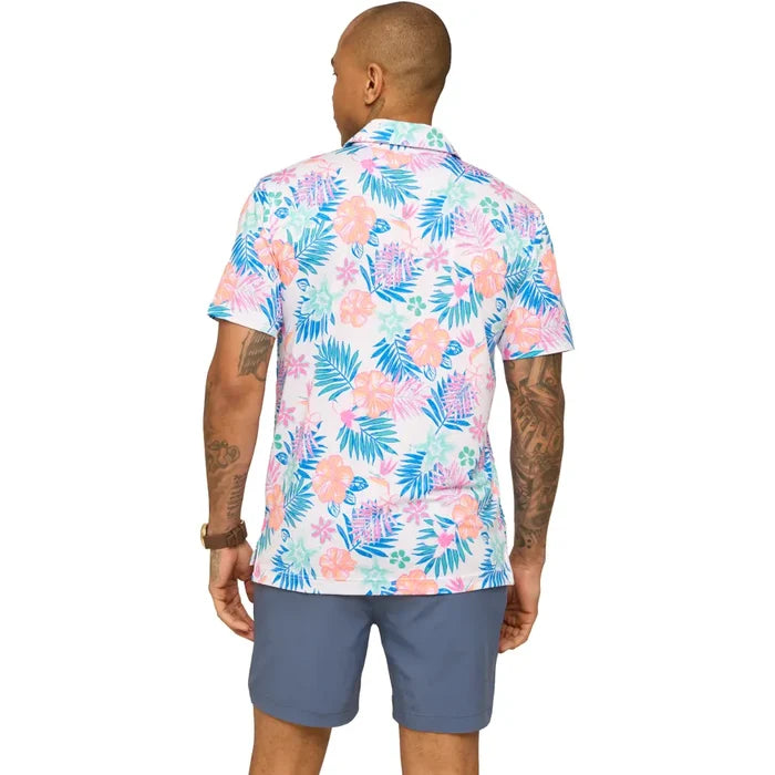 Chubbies Men's The Tropic Like It's HOT Polo