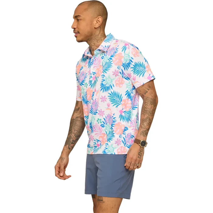 Chubbies Men's The Tropic Like It's HOT Polo