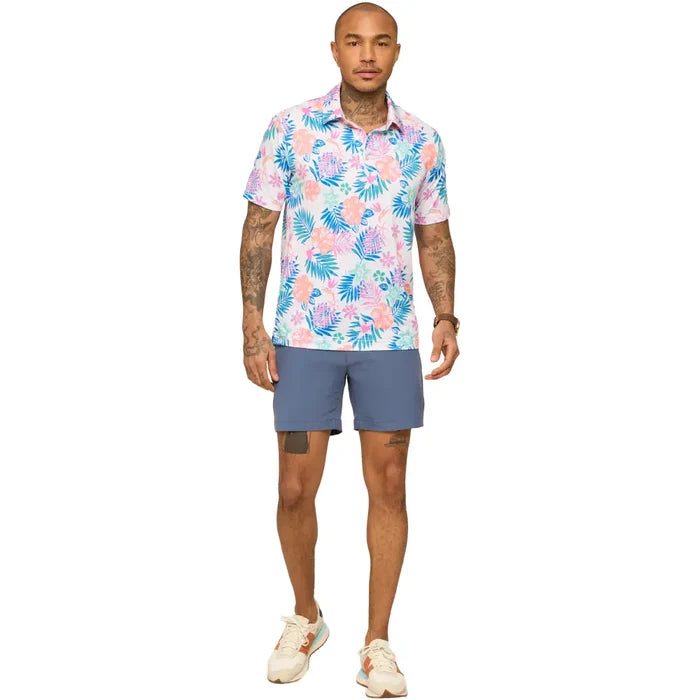 Chubbies Men's The Tropic Like It's HOT Polo