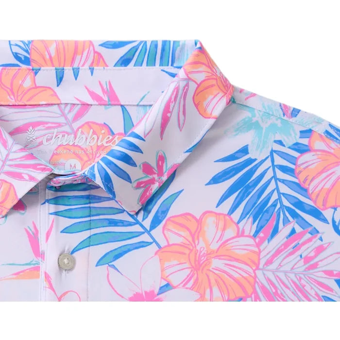 Chubbies Men's The Tropic Like It's HOT Polo
