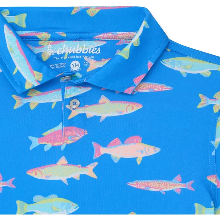 Chubbies Youth Get Schooled Polo