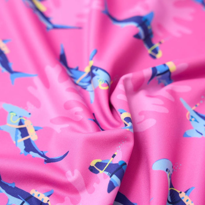 Chubbies Youth The Great Pink Shark Polo