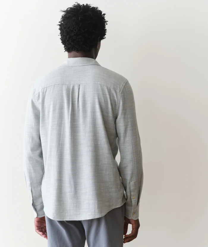 Classic Stretch Selvage Shirt Aqua