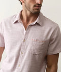 Classic Stretch Selvage Shirt Lavender