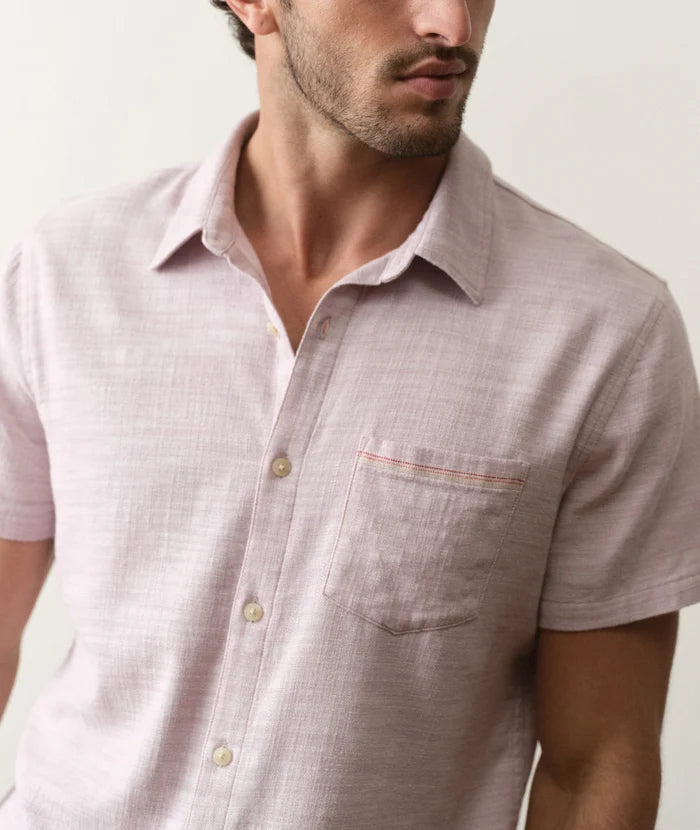 Classic Stretch Selvage Shirt Lavender