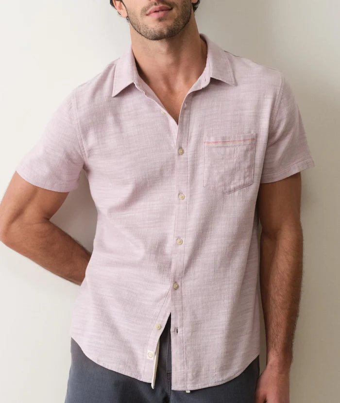 Classic Stretch Selvage Shirt Lavender