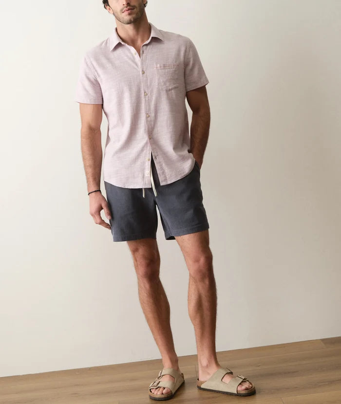 Classic Stretch Selvage Shirt Lavender