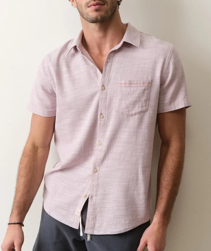 Classic Stretch Selvage Shirt Lavender