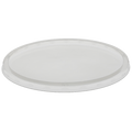 Clear Heavy Flat Lid for 7" PET Round Deli Tub
