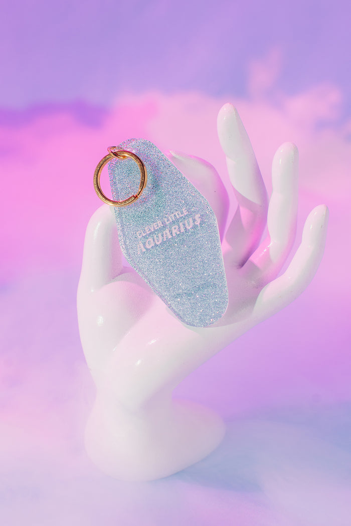 Clever Little Aquarius - Motel Keytag
