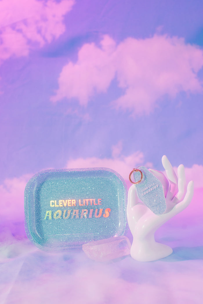 Clever Little Aquarius - Motel Keytag