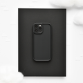 Black Cloud Soft NAKD phone case by Coconut Lane displayed on a black rectangle with a white background.