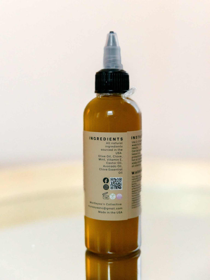 Clove Hair Growth Oil MunSeyaa'n Collective