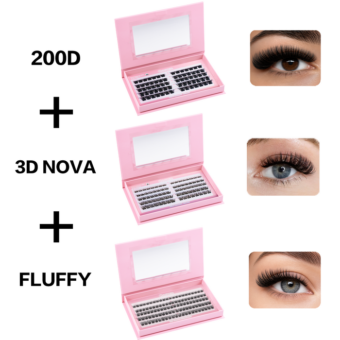 COFIER Glue-Free Big Box Lash Set