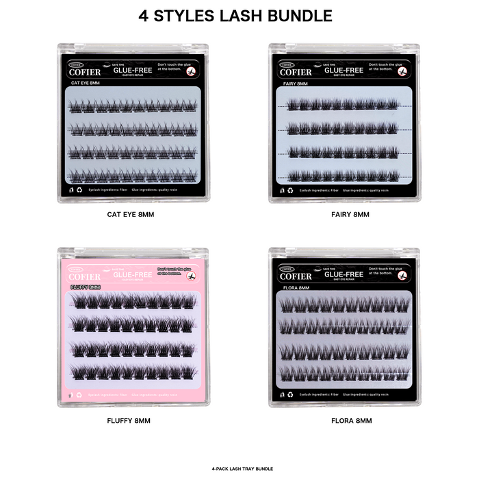 COFIER Glue-Free Lash Bundle Set