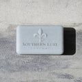 Cold Stone Creek luxury men's bath bar handcrafted with activated charcoal and avocado oil by Southern Luxe Savon