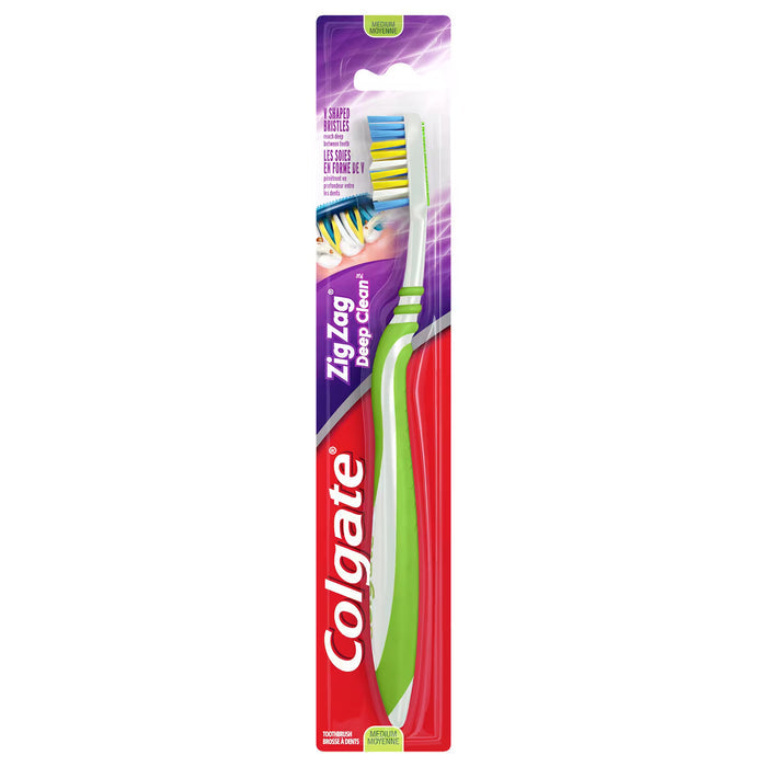 Colgate Zig Zag Toothbrush, Medium - 72 Pack