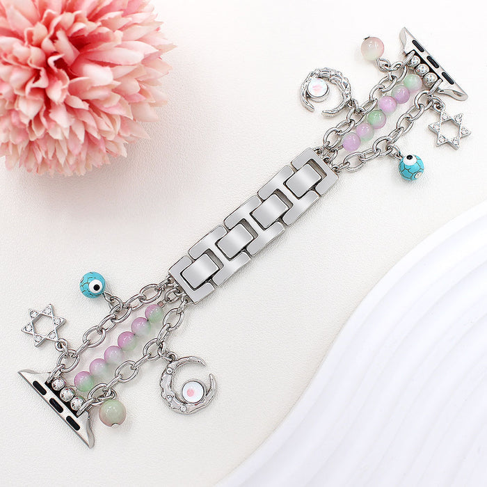 Cosmic Cutie Charm Steel Bracelet Band For Apple Watch