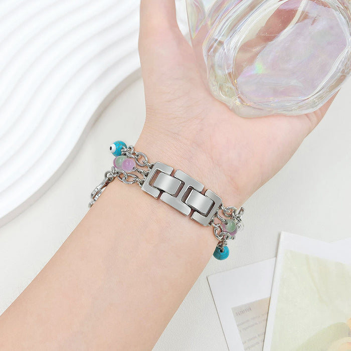 Cosmic Cutie Charm Steel Bracelet Band For Apple Watch