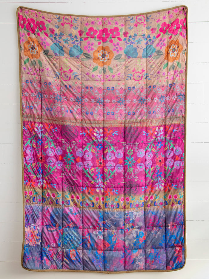 Weighted Blanket|Jewel Border-view 2