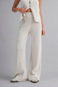 Cream Knit Pants