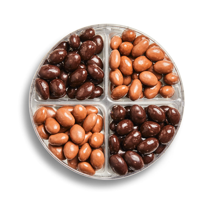 Milk & Dark Almonds 14 oz.