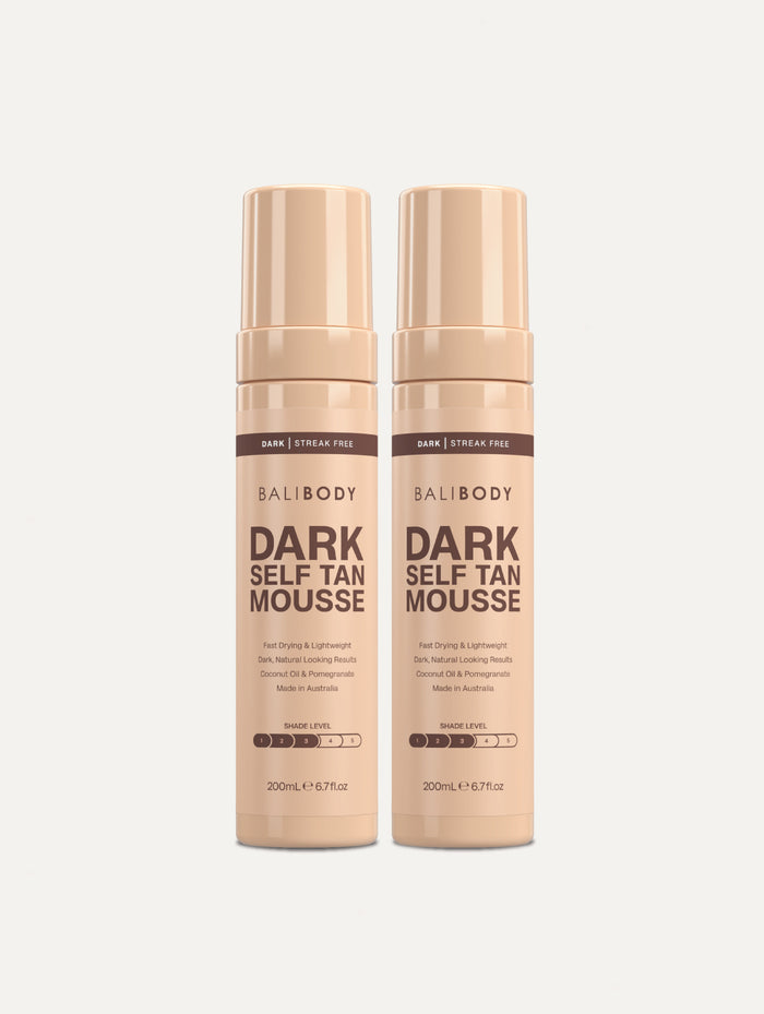 Dark Self Tanning Mousse Twin Set