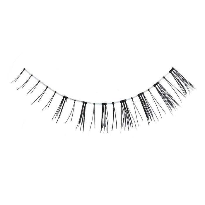 Darling lower bottom lash with natural clusters for a doll eye look and eye-opening effect.