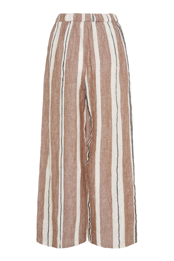 DELPHINE STRING PANT in Cambridge Brown by Annie Mi