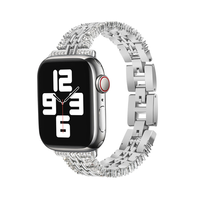 Diamond Drip Chain Link Steel Band For Apple Watch Two Colors Available â â¨ Diamond Drip â Crystal Chain-Link Band â¨Part of the Diamond Drip Collection Ready to drip in diamonds?